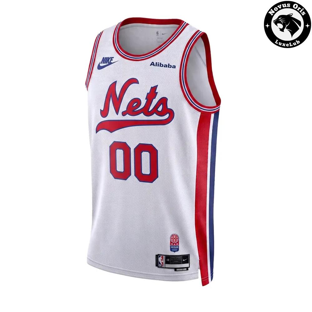 Brooklyn Nets Classic Edition 2026 White Custom Jersey Brooklyn Nets Classic Edition 2026 White Custom Jersey