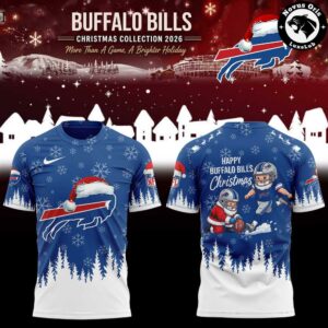 Buffalo Bills Christmas Collection 2026 T-Shirt