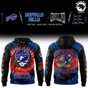 Buffalo Bills x Grateful Dead Skeletons 2026 Hoodie