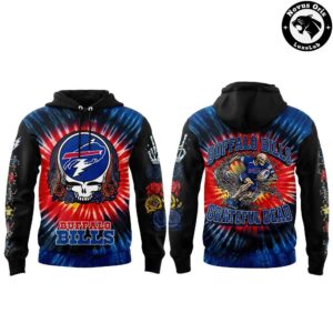 Buffalo Bills x Grateful Dead Skeletons 2026 Hoodie 2
