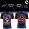 Buffalo Bills x Grateful Dead Skeletons 2026 Hoodie