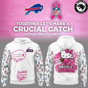 Buffalo Bills x Hello Kitty Crucial Catch 2026 Hoodie