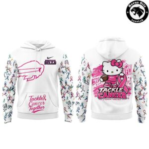 Buffalo Bills x Hello Kitty Crucial Catch 2026 Hoodie 2