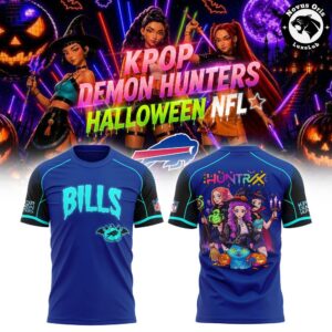 Buffalo Bills x K-Pop Demon Hunters Halloween Night 2026 T-Shirt
