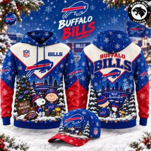 Buffalo Bills x Peanuts Christmas 2026 Hoodie