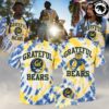 California Golden Bears x Grateful Dead 2026 Blue & Gold Tie-Dye T-Shirt