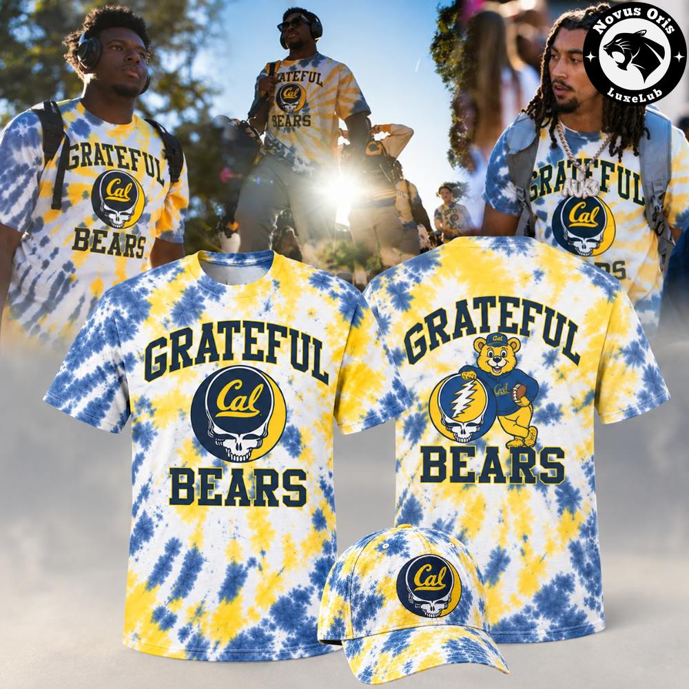 California Golden Bears x Grateful Dead 2026 Blue & Gold Tie-Dye T-Shirt California Golden Bears x Grateful Dead 2026 Blue & Gold Tie-Dye T-Shirt