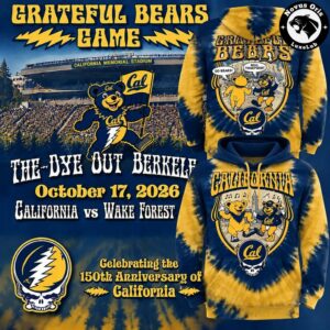 California Golden Bears x Grateful Dead 2026 Hoodie 2