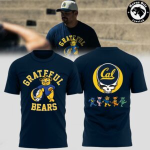 California Golden Bears x Grateful Dead 2026 T Shirt 3