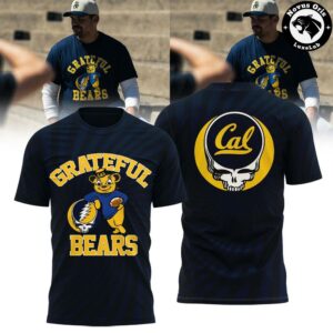 California Golden Bears x Grateful Dead 2026 T Shirt 4