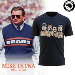 Chicago Bears Mike Ditka In Loving Memory 2026 T Shirt 13