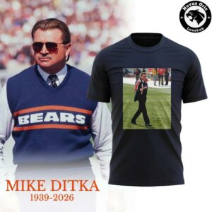 Chicago Bears Mike Ditka In Loving Memory 2026 T Shirt 15