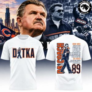 Chicago Bears Mike Ditka In Loving Memory 2026 T Shirt 7