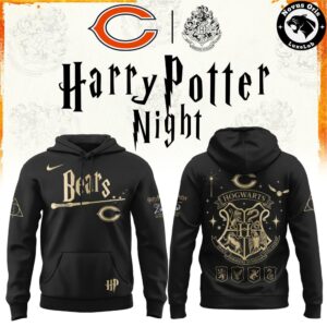Chicago Bears x Harry Potter Night 2026 Pullover Hoodie 1