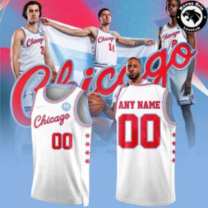 Chicago Bulls City Edition 2026 White Basketball Jersey