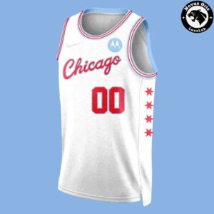 Chicago Bulls City Edition 2026 White Basketball Jersey 2