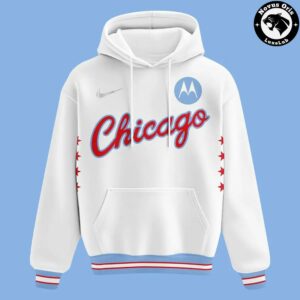 Chicago Bulls City Edition 2026 White Hoodie 2
