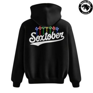 Chicago White Sox MLB Postseason Soxtober 2026 Black Pullover Hoodie 3