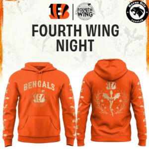 Cincinnati Bengals x Fourth Wing Night 2026 Hoodie 2