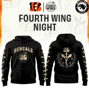 Cincinnati Bengals x Fourth Wing Night 2026 Hoodie 3