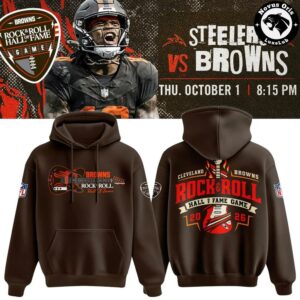 Cleveland Browns Rock and Roll Hall of Fame Game 2026 Hoodie 1