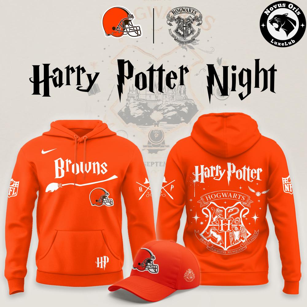 Cleveland Browns x Harry Potter Night 2026 Hoodie Cleveland Browns x Harry Potter Night 2026 Hoodie