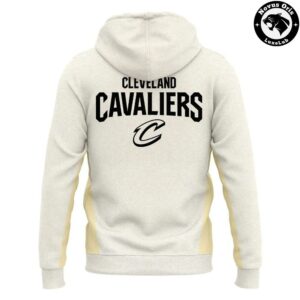 Cleveland Cavaliers Essentials 2026 Cream Hoodie 3