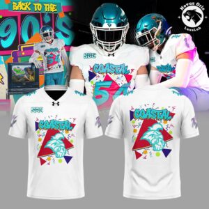 Coastal Carolina Chanticleers Back To The 90s Jersey 2