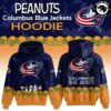 Columbus Blue Jackets x Peanuts Spooktacular Night Custom Hockey Jersey