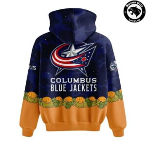 Columbus Blue Jackets x Peanuts Spooktacular Night Hoodie 3