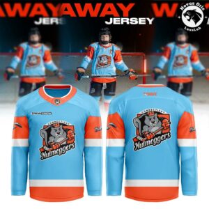 Connecticut Nutmeggers Reveal Away 2026 Hockey Jersey