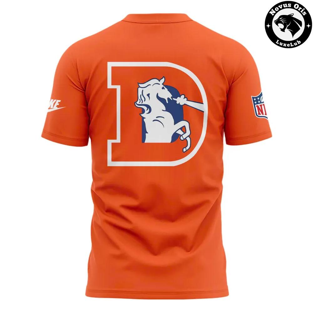 Denver Broncos Throwback Sideline 2026 T-Shirt Denver Broncos Throwback Sideline 2026 T-Shirt