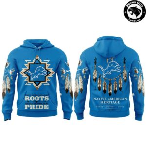 Detroit Lions Native American Heritage 2026 Hoodie 2