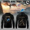 Detroit Lions x Fourth Wing Night 2026 Black Hoodie
