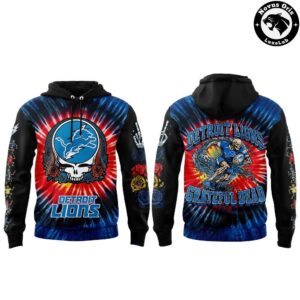 Detroit Lions x Grateful Dead Skeletons 2026 Hoodie 2