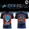 Detroit Lions x Grateful Dead Skeletons 2026 Hoodie