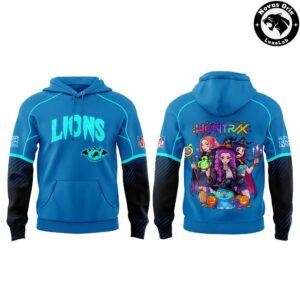 Detroit Lions x K Pop Demon Hunters Halloween Night 2026 Hoodie 2