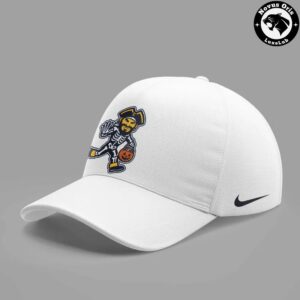 ETSU Football Halloween Running Bucky 2026 White Hoodie 4