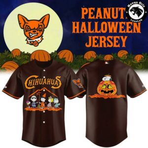 El Paso Chihuahuas x Peanuts Halloween 2026 Baseball Jersey