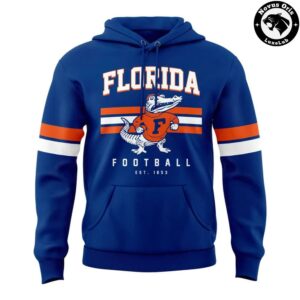 Florida Gators Football Classic Albert Blue 2026 Hoodie 3