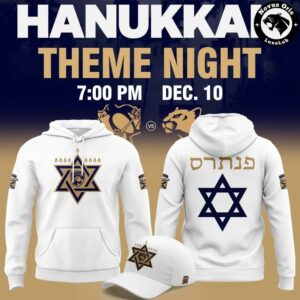 Florida Panthers Hanukkah Theme Night 2026 Hoodie 2