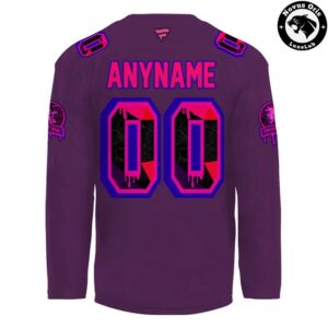 Florida Panthers Pink In The Rink Night 2026 Custom Hockey Jersey 3
