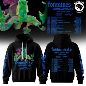 Fontaines D.C. North America 2027 Tour Pullover Hoodie