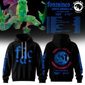 Fontaines DC North America 2027 Tour Pullover Hoodie 2