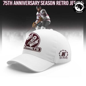Fort Wayne Komets 75th Anniversary Season 2026 Custom Hockey Jersey 3