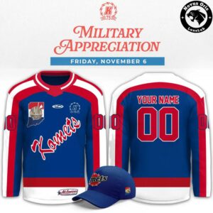 Fort Wayne Komets Military Appreciation 2026 Custom Hockey Jersey