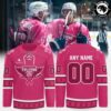Minnesota Wild Hockey Fights Cancer Night 2026 Lavender Hockey Jersey