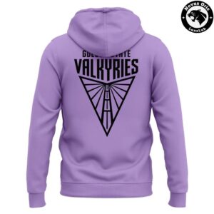 Golden State Valkyries Ballhalla Loud 2026 Purple Pullover Hoodie 3