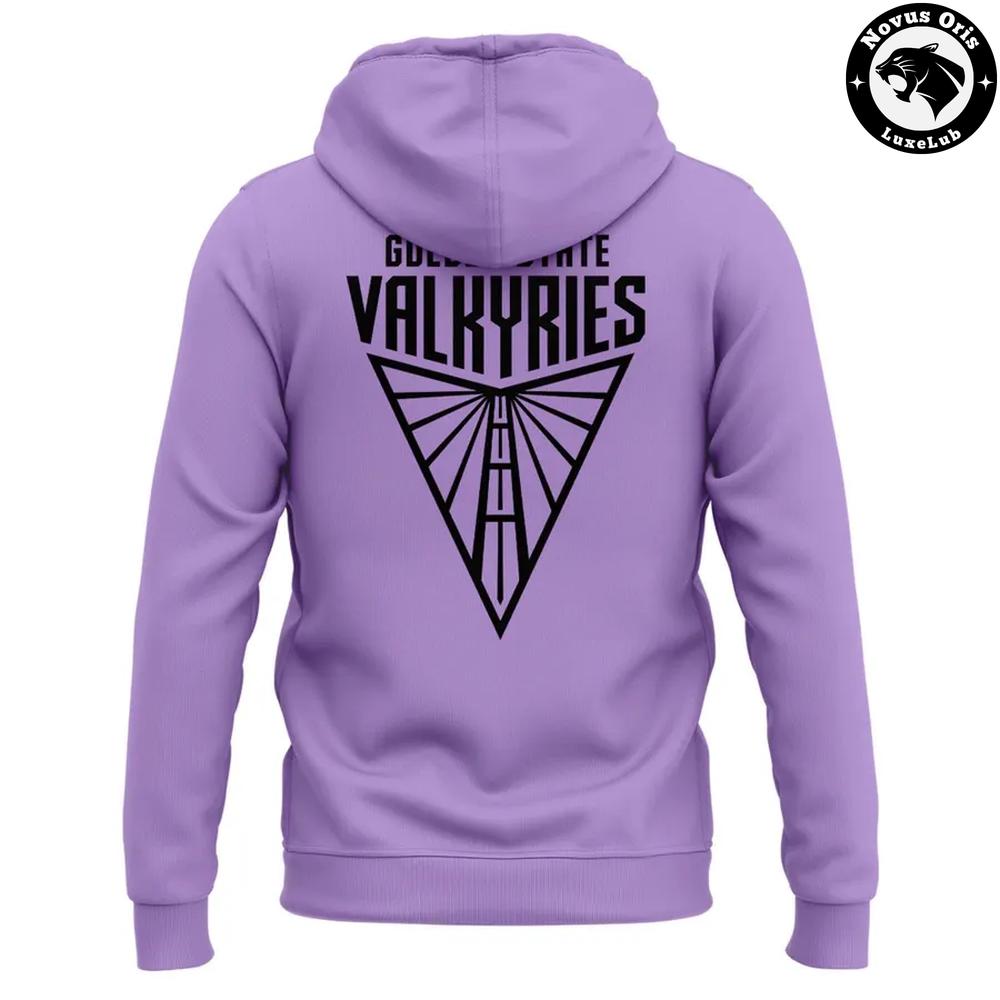 Golden State Valkyries Ballhalla Loud 2026 Purple Pullover Hoodie Golden State Valkyries Ballhalla Loud 2026 Purple Pullover Hoodie