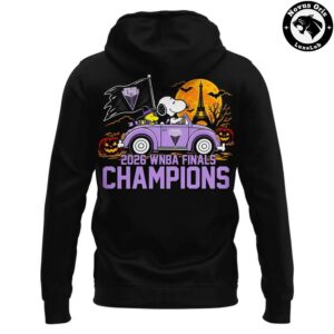 Golden State Valkyries WNBA Finals Champions Spooky Season 2026 Hoodie 3